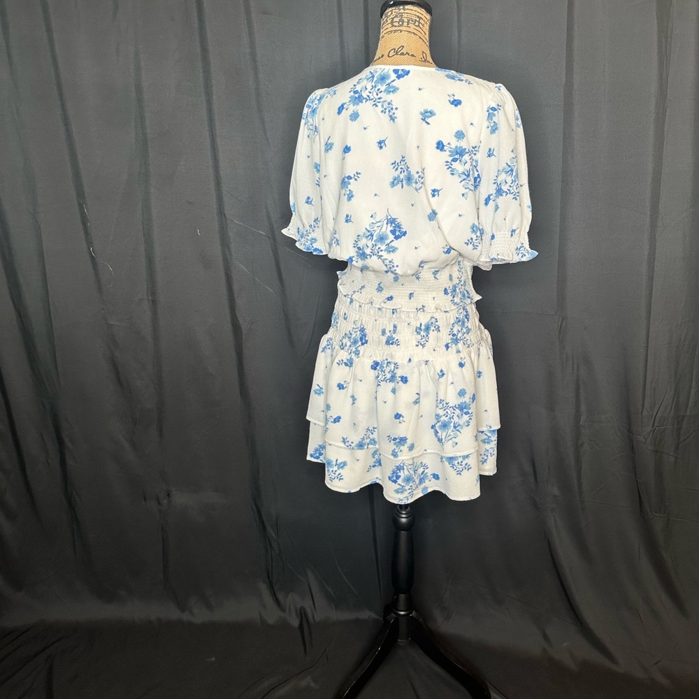 Sugarlips Floral Blue and White Skirt Set - Picture 7 of 9